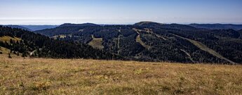 Der Feldberg mit Panorama auf das Herzogenhorn