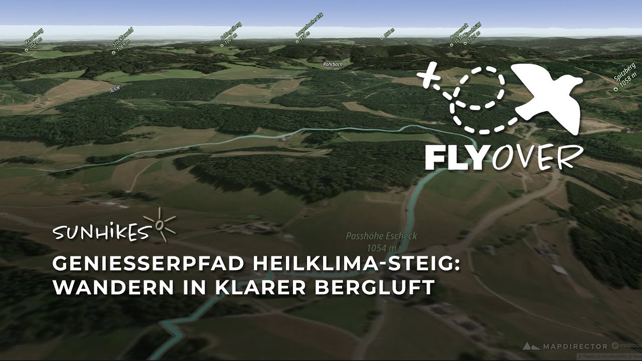 Genießerpfad Heilklima-Steig – Flyover