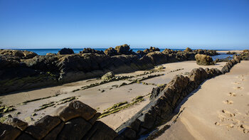 Flysch-Formationen bei den Baños de Claudia