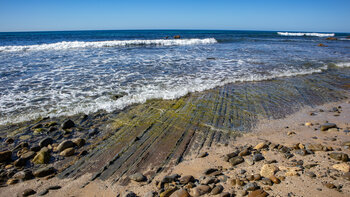 Brandungsplattformen bei den Baños de Claudia