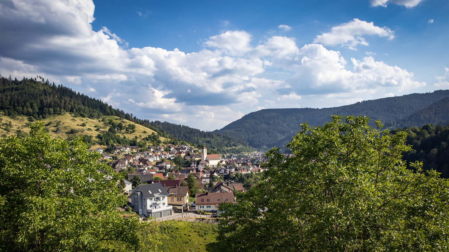 Ausblick auf Gausbach