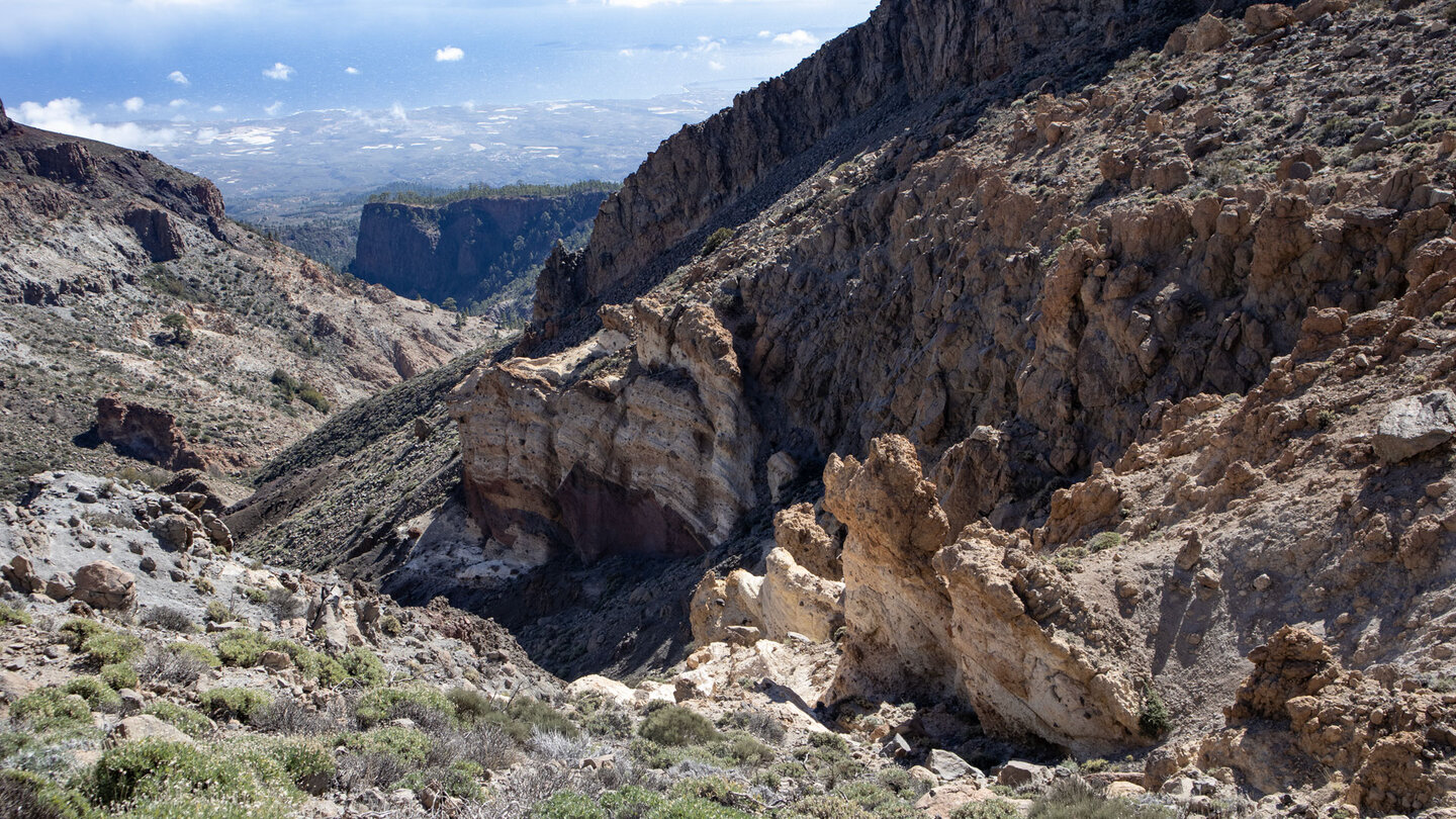 der Beginn der Schlucht Barranco del Río