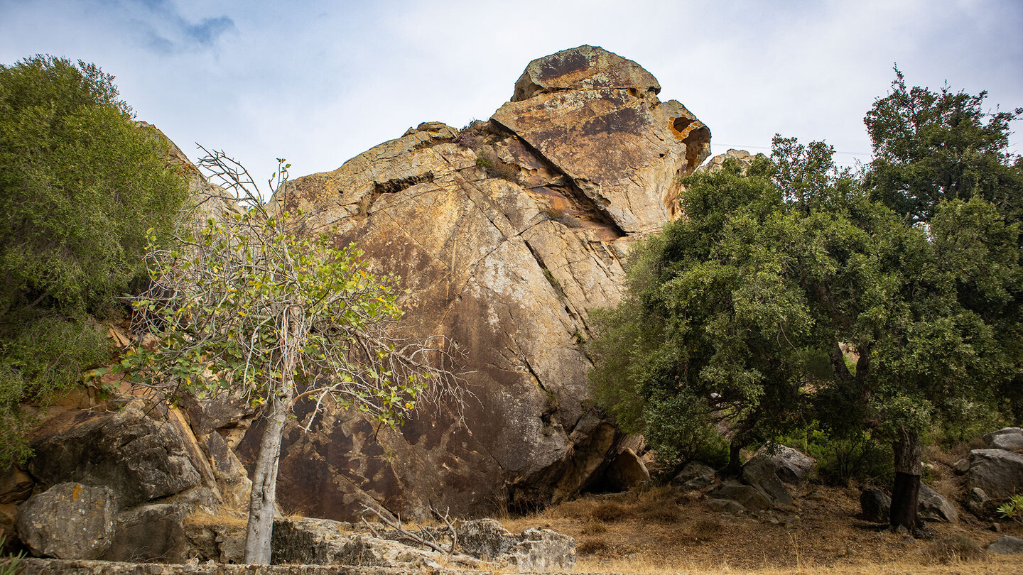 Felsen im Hozgarganta-Tal