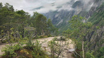 Aussichtsplattform oberhalb des Vøringsfossen