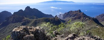 aufziehende Wolken über dem Barranco Juan López im Teno-Gebirge