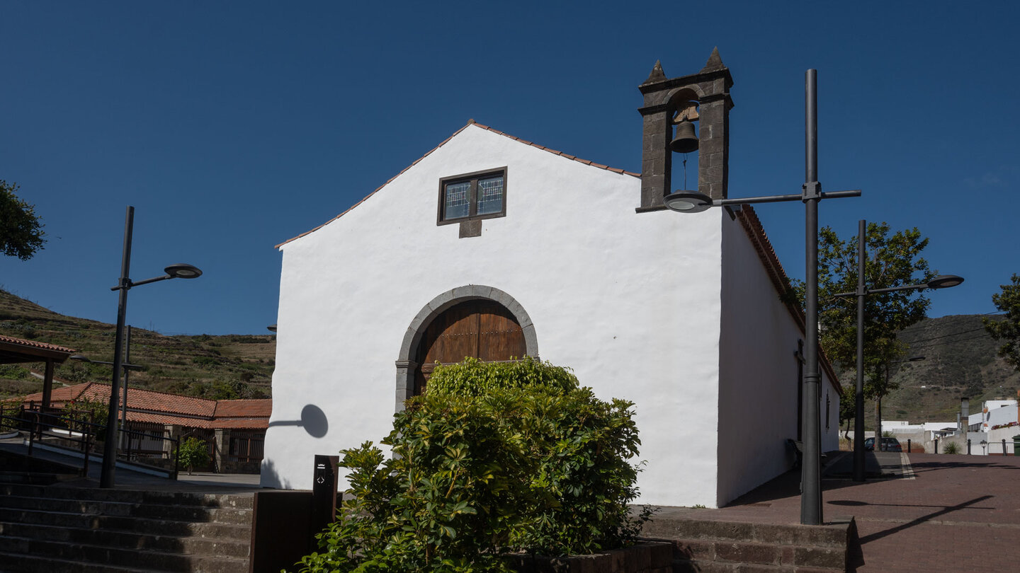 die kleine Kirche im Ort El Palmar