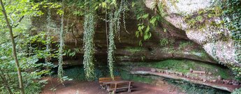 Hühnerfels im Gersbachtal bei Pirmasens