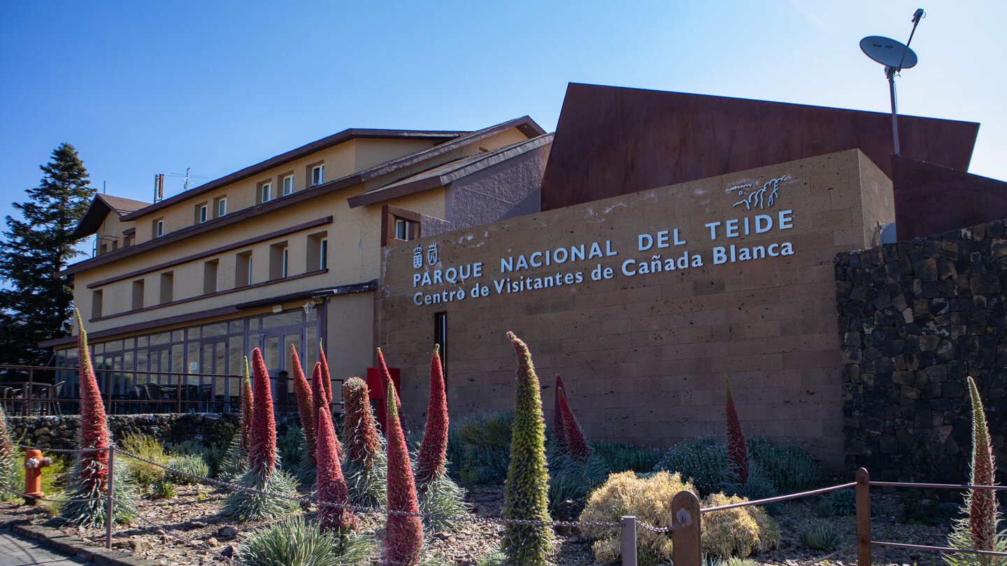 das Besucherzentrum Cañada Blanca am Ziel der Wanderung
