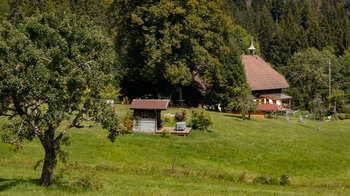 traditionelle Schwarzwaldhäuser in Schwarzenbach