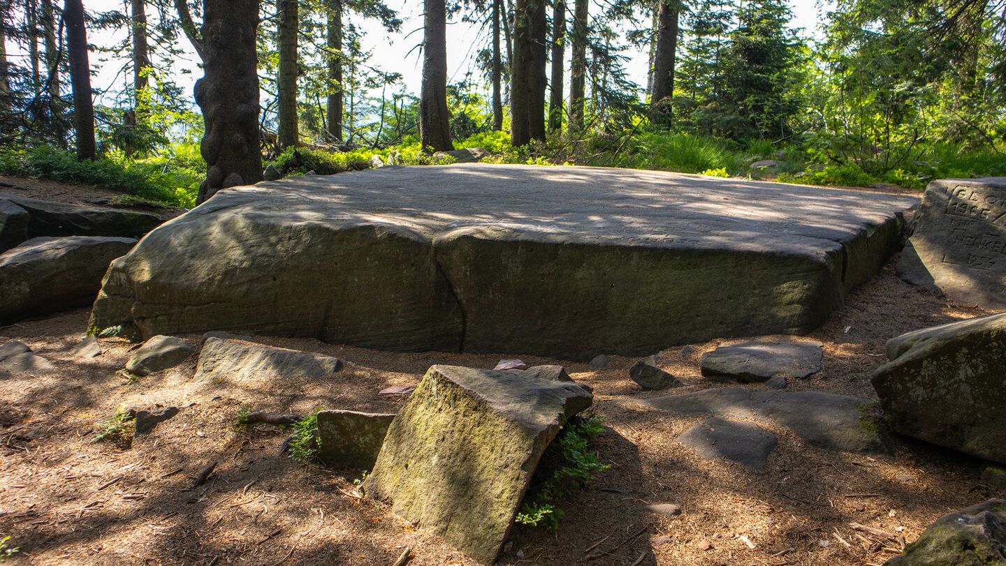 Dreifürstenstein auf der Hornisgrinde