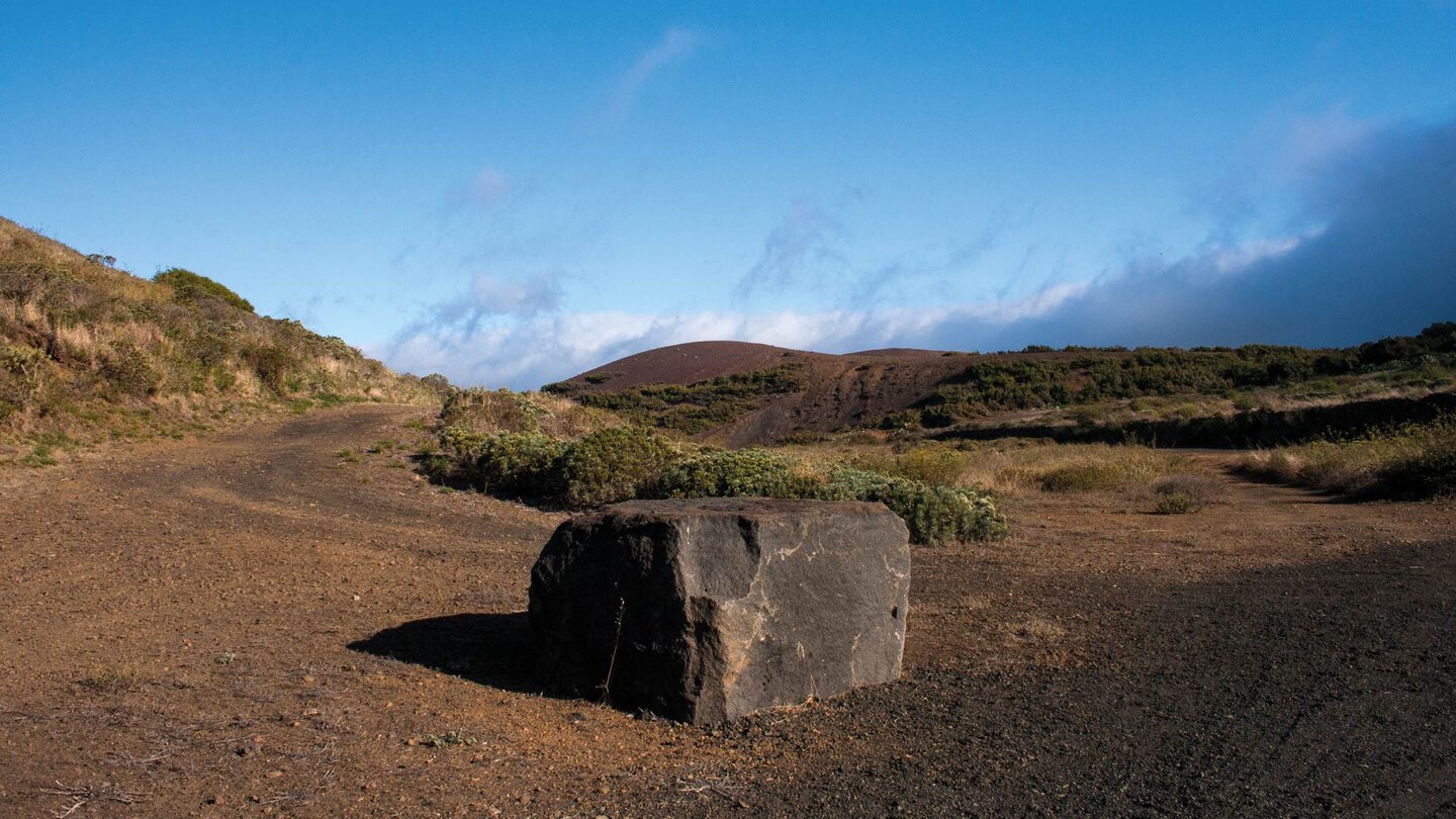 Weggabelung am Piedra del Regidor