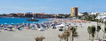 Playa de Las Vistas in Los Cristianos auf Teneriffa