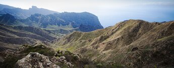 Ausblick vom Camino de Baracán Richtung Masca