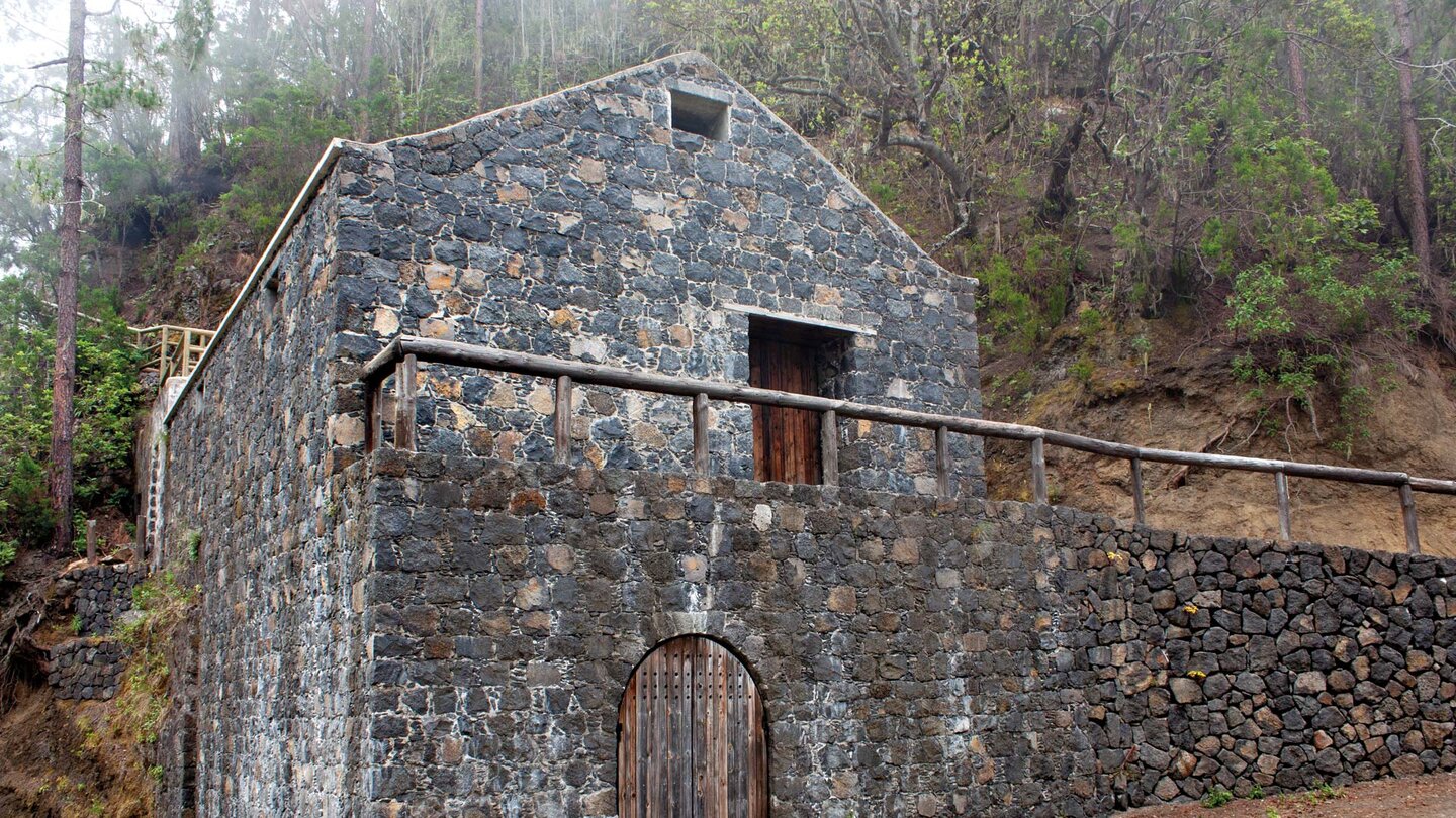 Wasserverteilerhaus am Barranco de las Madres