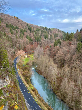 die Wiesent von der Riesenburg