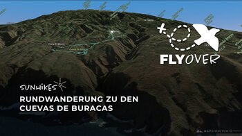 Drachenbaumhaine & Wohnhöhlen auf La Palma: Die Kulturlandschaft von Las Tricias im 3D-Flyover Video