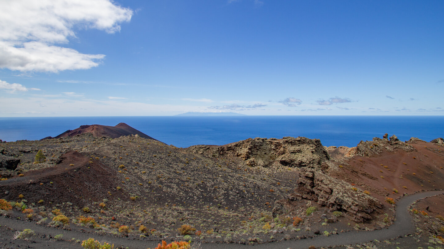 Blick vom Weg zwischen San Antonio und Teneguía