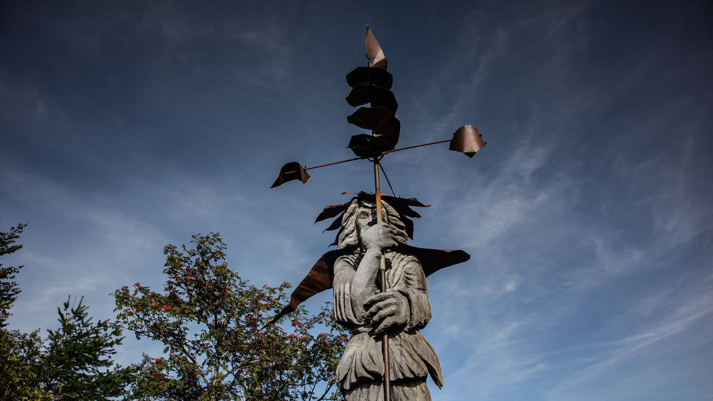 Windbohrer-Skulptur