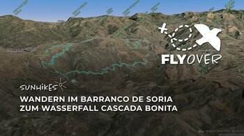 Wanderung zum geheimen Wasserfall: Entdecke die Cascada Bonita im neuen Flyover Video