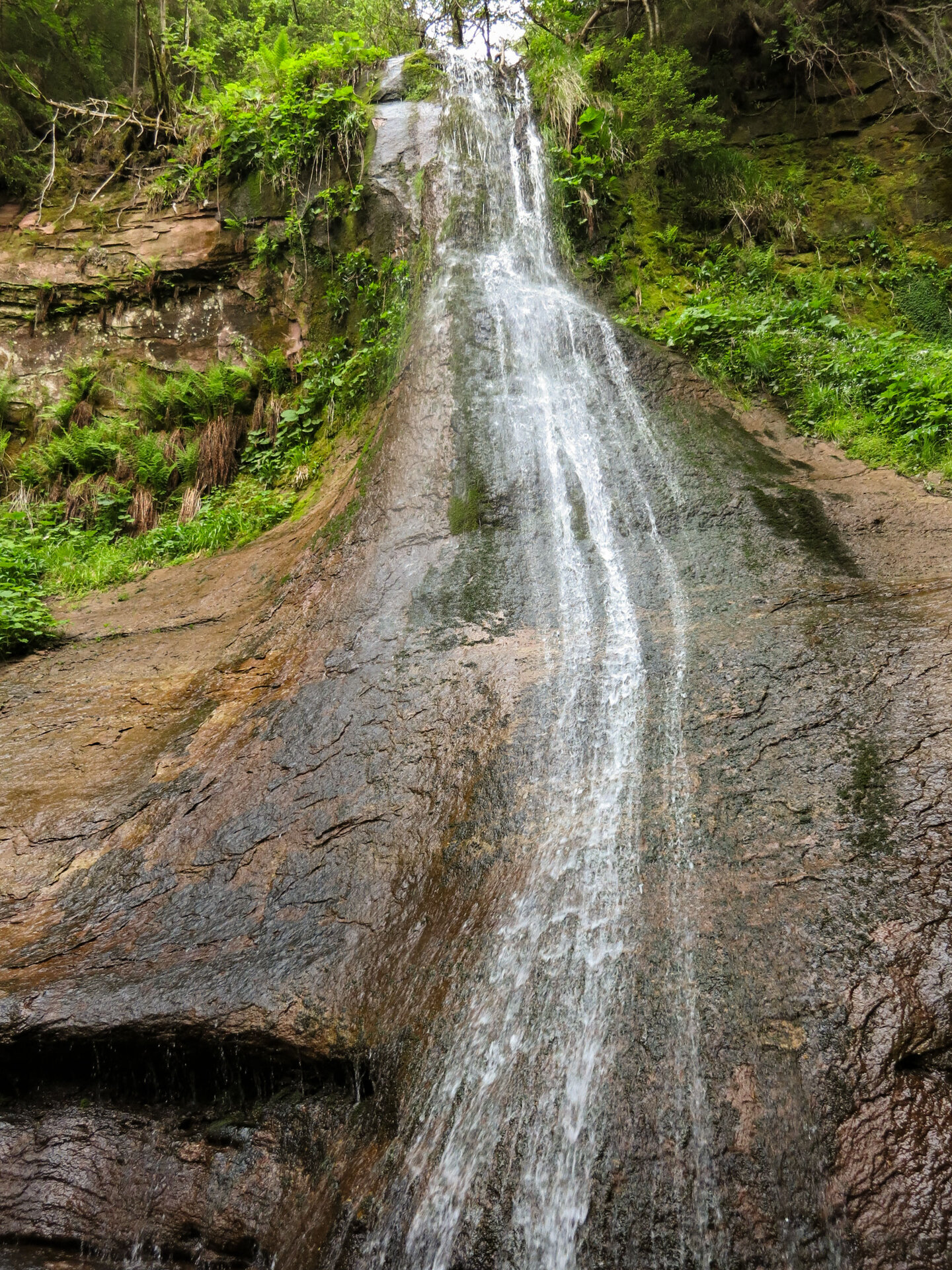 der Sankenbach Wasserfall der Sankenbach Wasserfall