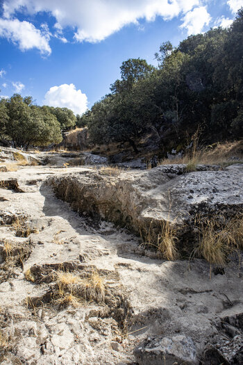 Route am Arroyo de la Fuenseca