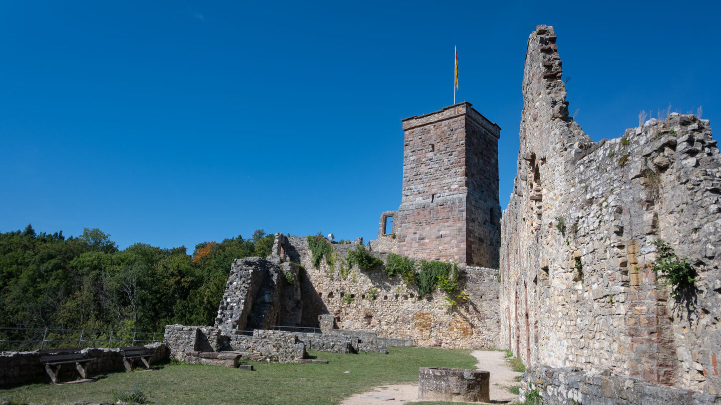 Nordturm der Burg Rötteln