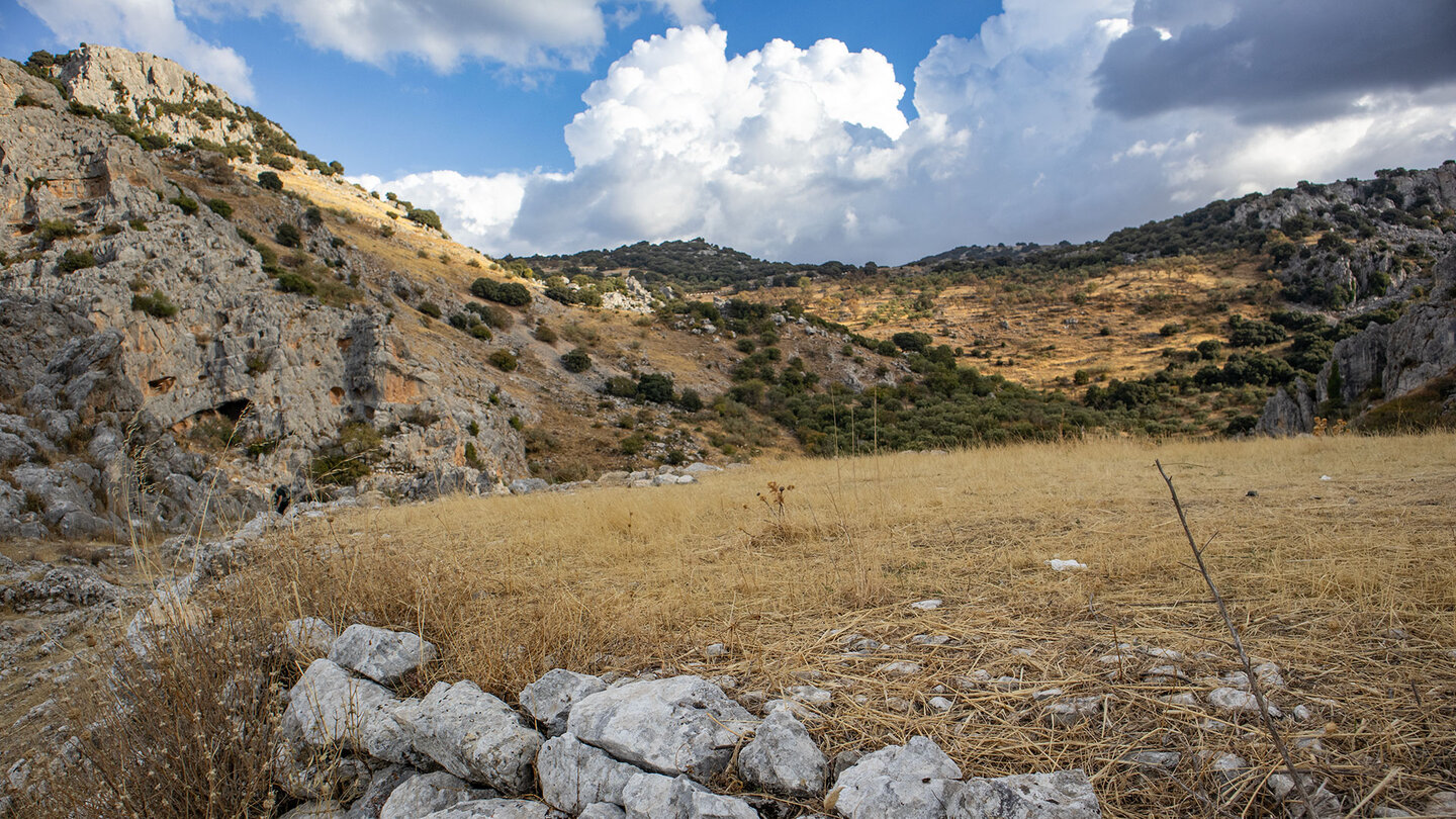 Dreschplatz am Wanderweg