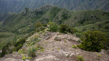 felsiger Abstiegspfad in Valle Luis