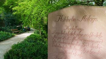 Hölderlin-Anlage am Philosophenweg in Heidelberg