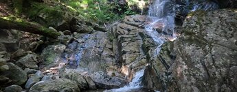 der Wasserfall Cascade du Bockloch in den Hochvogesen