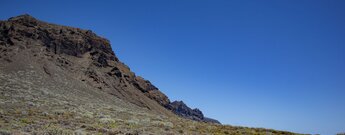 von Erosion zerklüftete Steilwände am Teno-Massiv