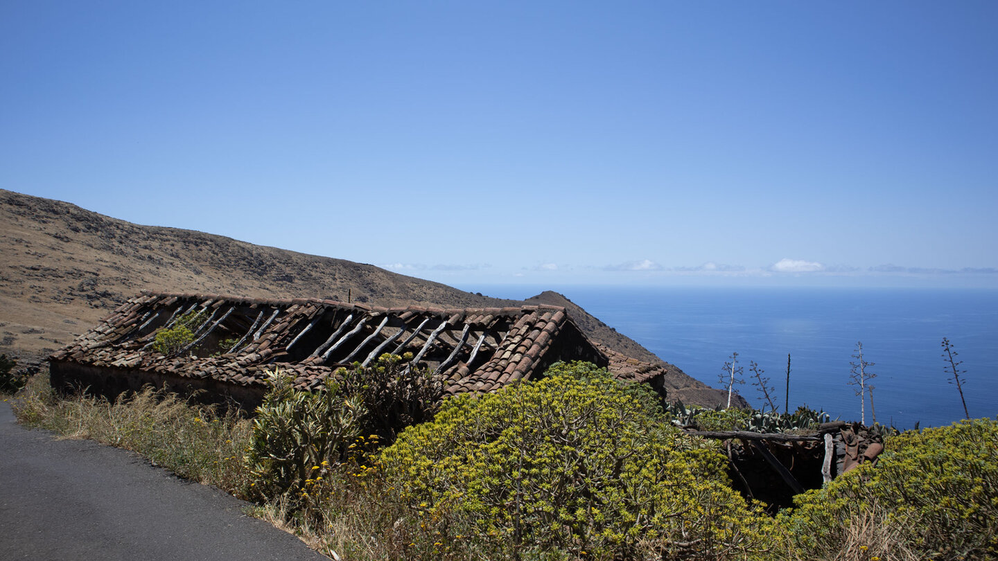 Ruine einer Finca am Wegesrand