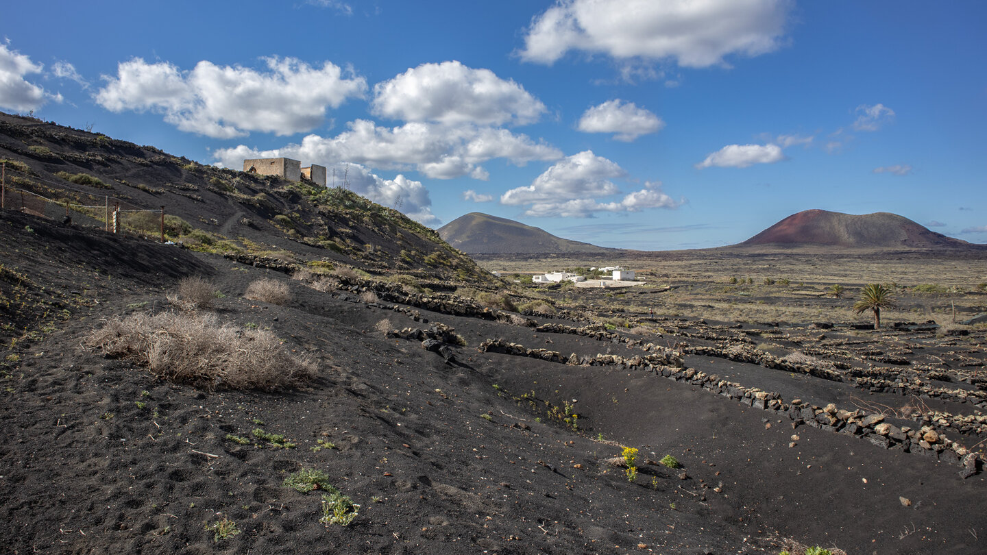 die Vulkane Montaña Negra und Colorada