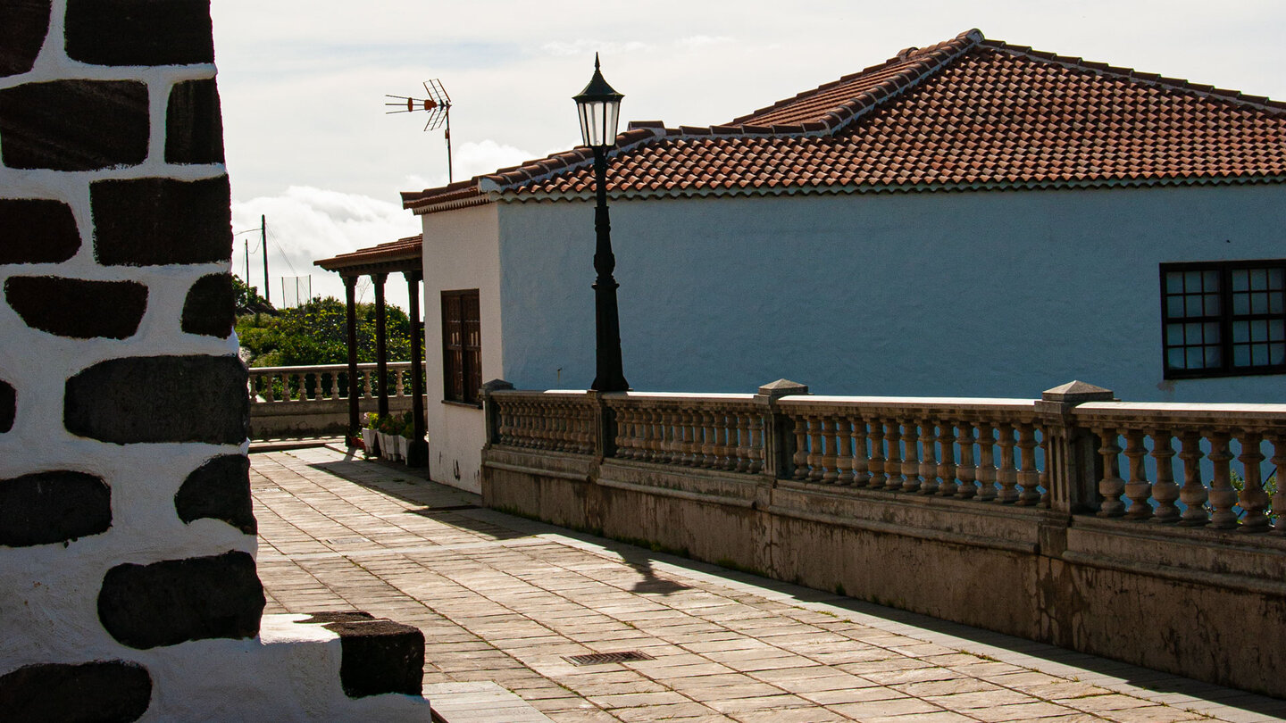 der Vorplatz an der Kirche von Santo Domingo de Garafía