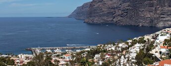 Blick vom Mirador Archipenque über Los Gigantes