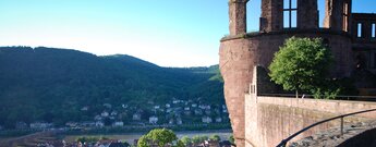 der „Dicke Turm“ des Heidelberger Schlosses