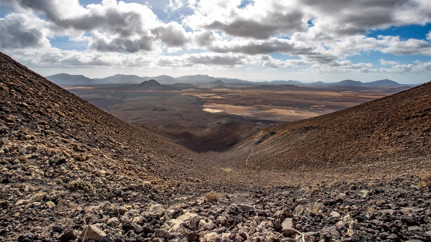 Am Wanderweg in die Caldera de Gairía – Naturdenkmal Fuerteventura