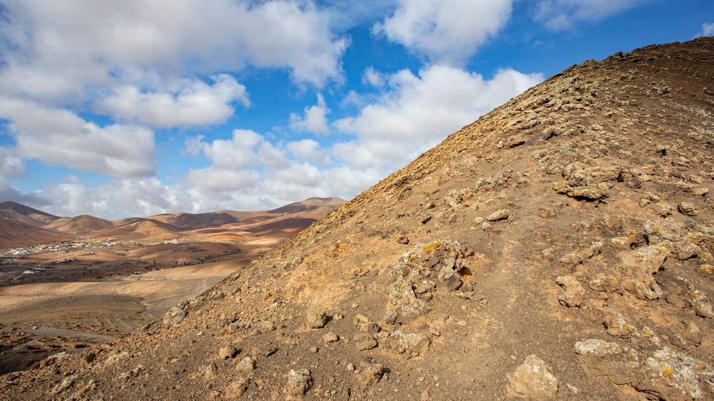 Am Kraterrand der Caldera de Gairía – Fuerteventura