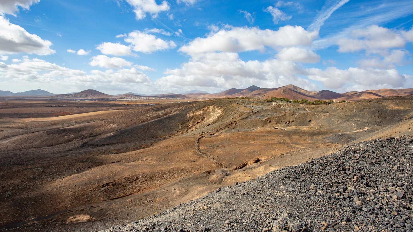 Kraterrand der Caldera de Gairía – Fuerteventura