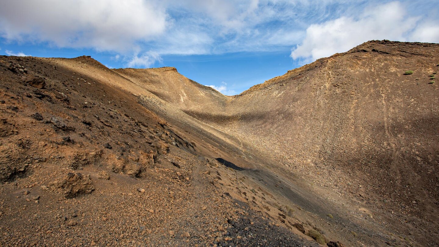 Pfad am Rückweg: Caldera de Gairía – Fuerteventura
