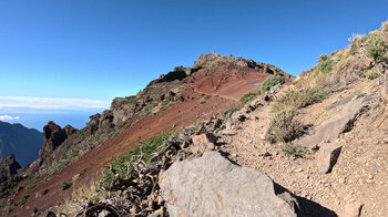 Wegverlauf des Höhenwanderwegs GR-131 auf La Palma