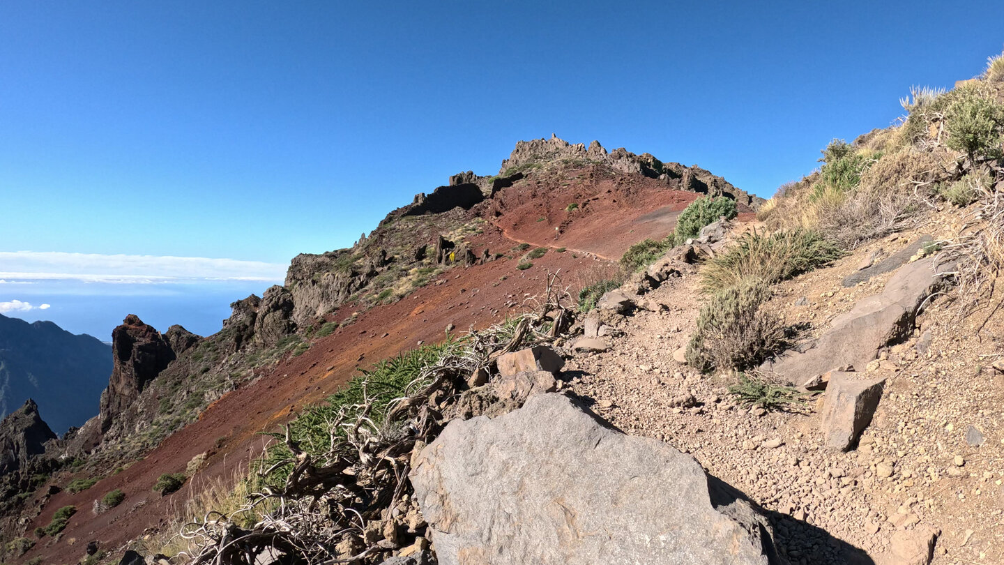 Wegverlauf des Höhenwanderwegs GR-131 auf La Palma