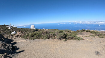 das Astrophysische Observatorium am Caldera Höhenwanderweg