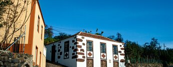traditionell gebaute Häuser in Las Tricias auf La Palma