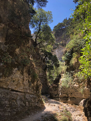 herrliche Wanderpfade in der Imbros-Schlucht