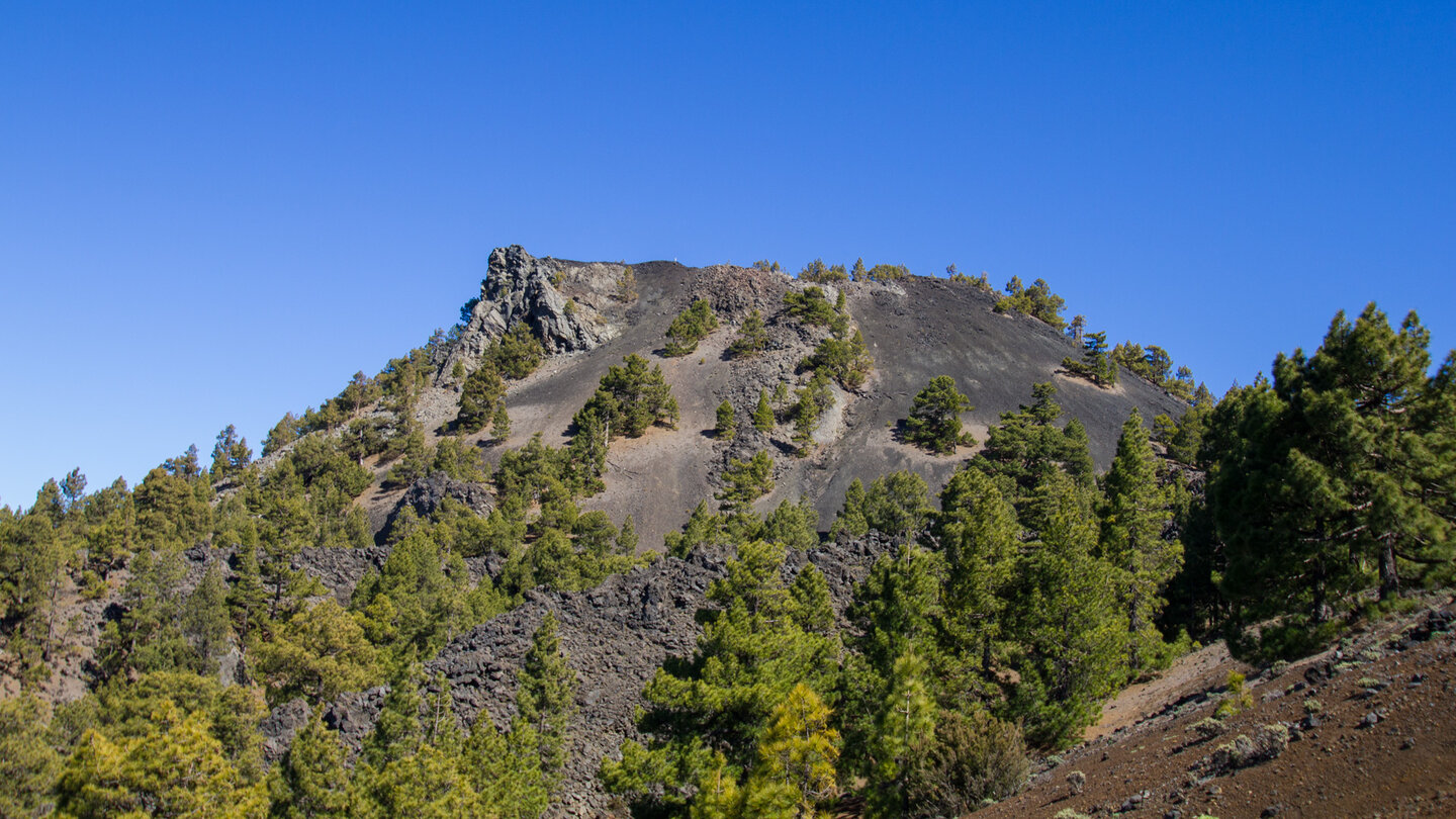 die Lavaabgänge des Pico Nambroque