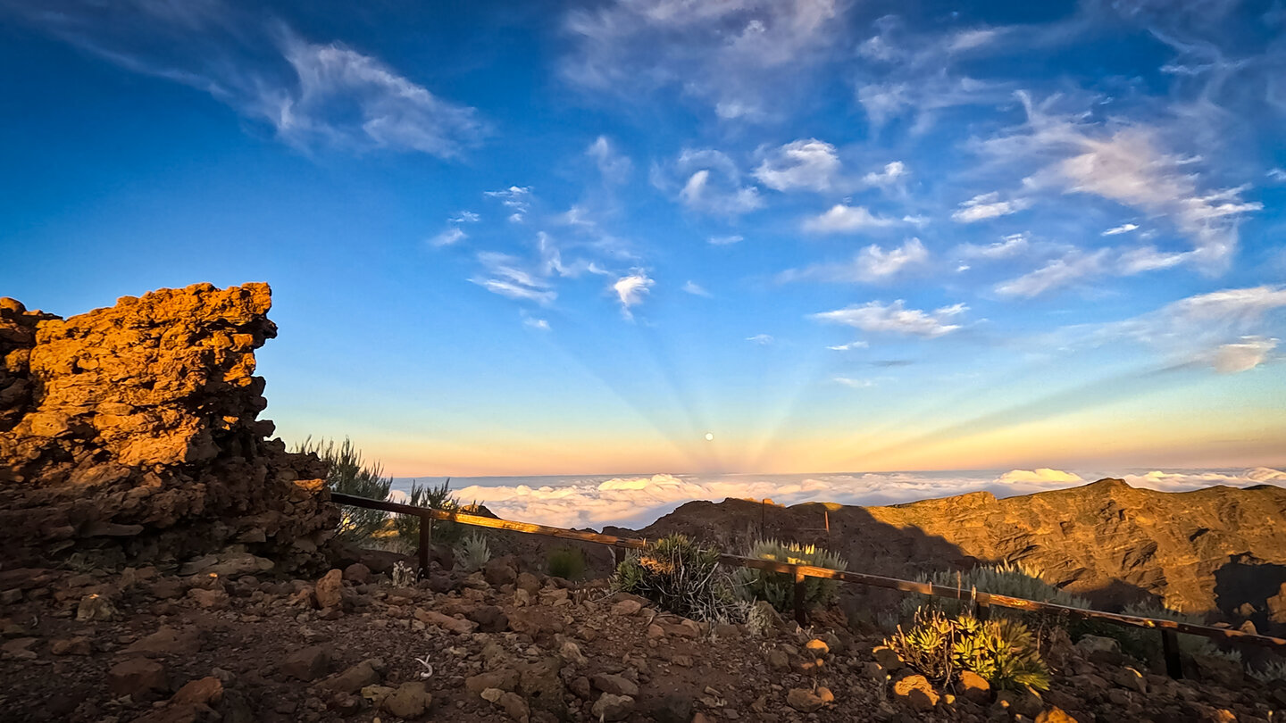Abendstimmung auf dem höchsten Gipfel La Palmas