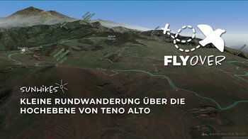 Eindrucksvoller Rundflug über das traditionsreiche Teno-Gebirge auf Teneriffa (3D-Flyover Video)