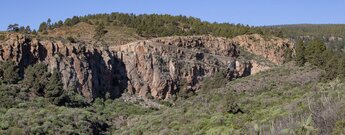 Barranco de Géñiga o de Las Vegas mit Wasserkanal