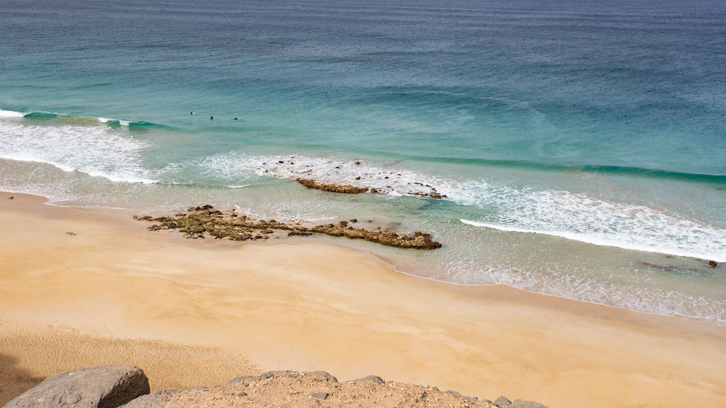 Felsformation an der Playa del Águila